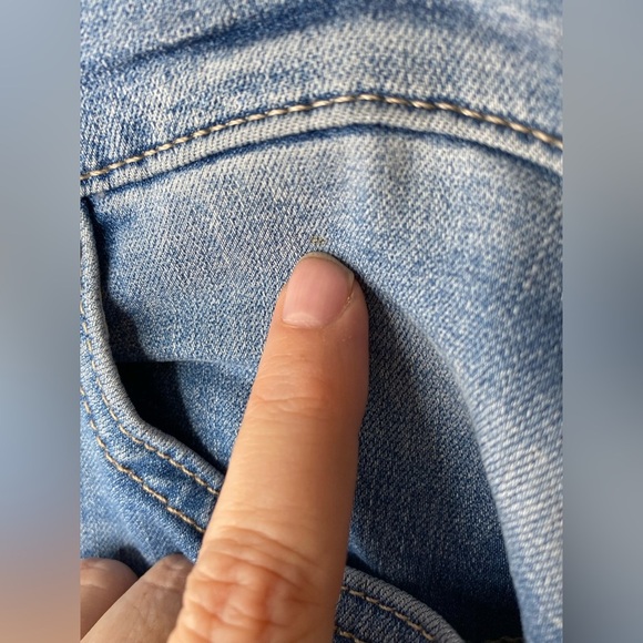 Pistola Women's Blue Skinny Jeans 28 Pictured AS IS - Picture 7 of 8